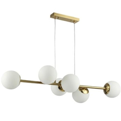 Przejdź do produktu Lampa wisząca BALI złota 90 cm