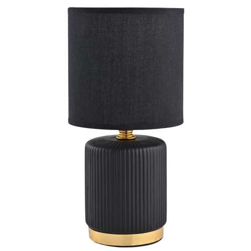 Przejdź do produktu Lampa stołowa HS8720-BL czarno złota