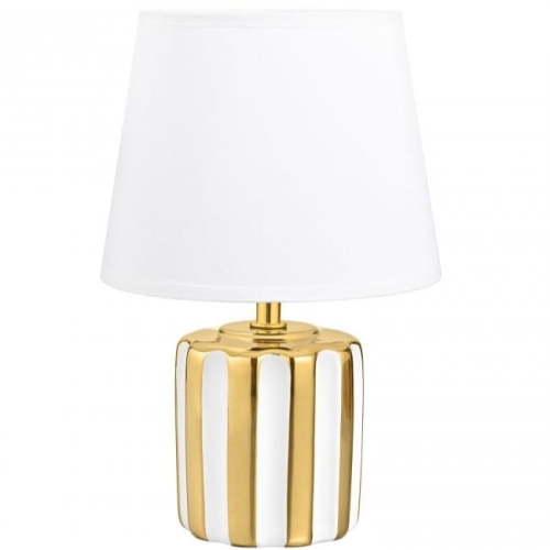 Przejdź do produktu Lampa stołowa HS9143-GD biało złota