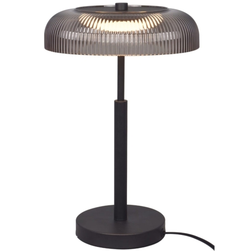 Przejdź do produktu Lampa stołowa SOLVIA czarna szara