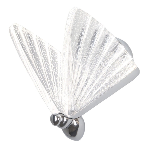 Przejdź do produktu Kinkiet, lampa ścienna Mariposa srebrny