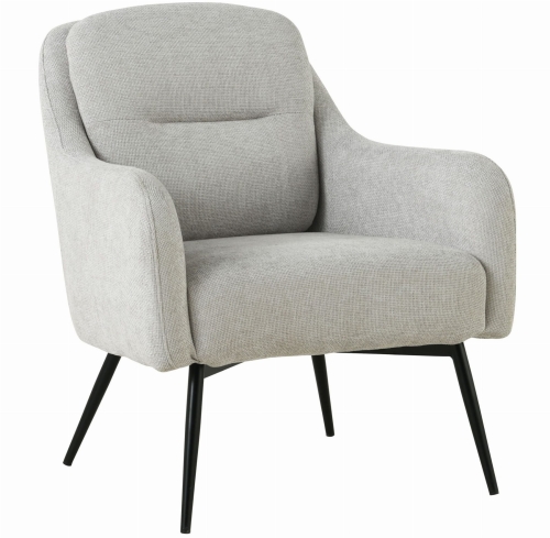 Przejdź do produktu Fotel wypoczynkowy z podłokietnikami MERT tkanina szary 885-12