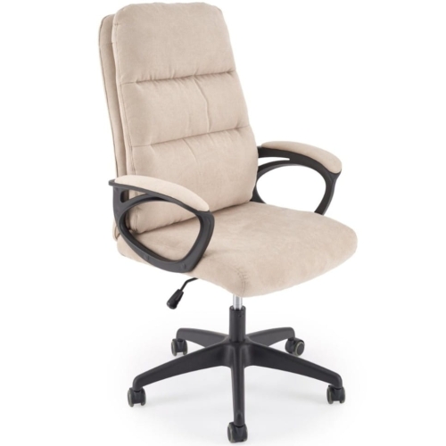 Przejdź do produktu Fotel biurowy z podłokietnikami SAILOR tkanina beżowy