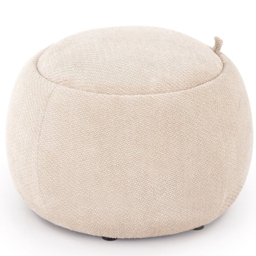 Przejdź do produktu Puf beżowy do siedzenia z schowkiem LUMI beżowy