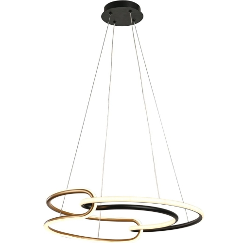 Przejdź do produktu Lampa sufitowa wisząca LED CASAR czarna