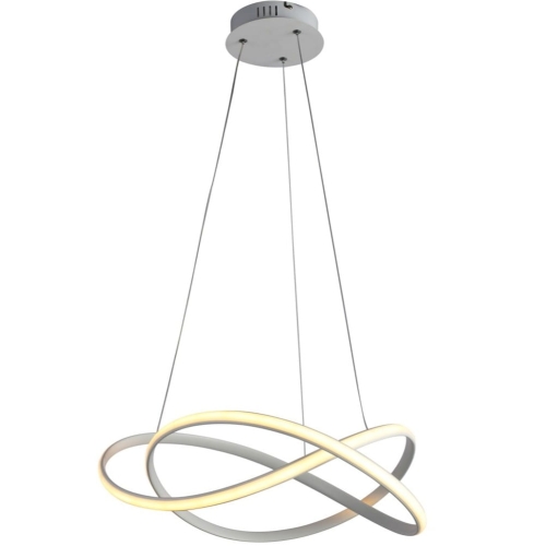 Przejdź do produktu Lampa sufitowa wisząca LED RUMIO biała