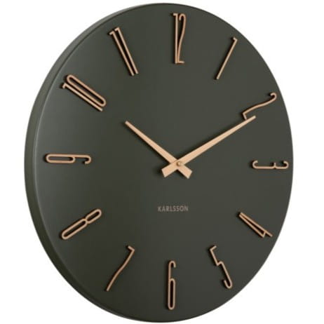 Przejdź do produktu Zegar ścienny ESMERADO zielony