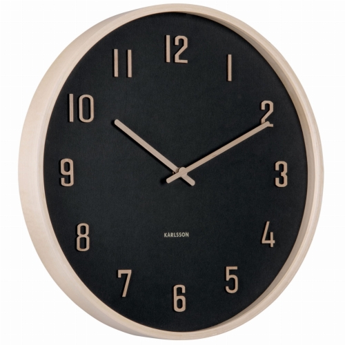 Przejdź do produktu Zegar ścienny NERVADURA 40cm czarny