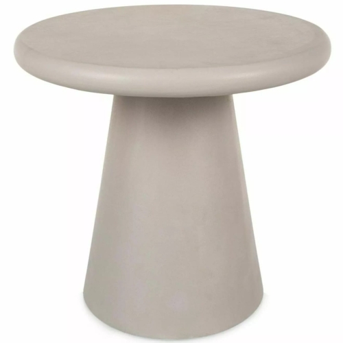 Przejdź do produktu Stolik kawowy okrągły AURORA betonowy jasny szary