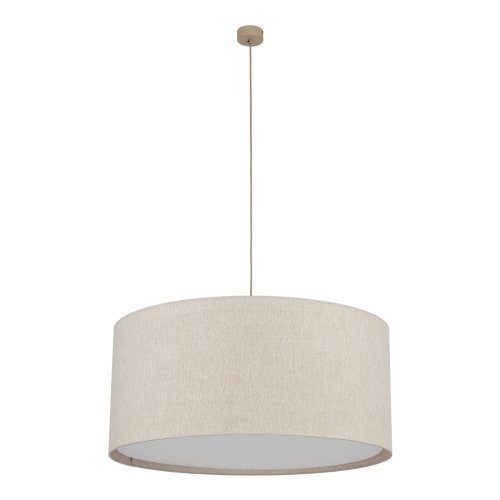 Przejdź do produktu Lampa sufitowa, wisząca LARGO 3xE27 beżowa