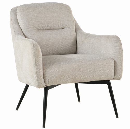 Przejdź do produktu Fotel wypoczynkowy z podłokietnikami MERT tkanina beżowy 920-01