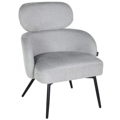 Przejdź do produktu Fotel wypoczynkowy tapicerowany tkaniną NESS szary 920-10