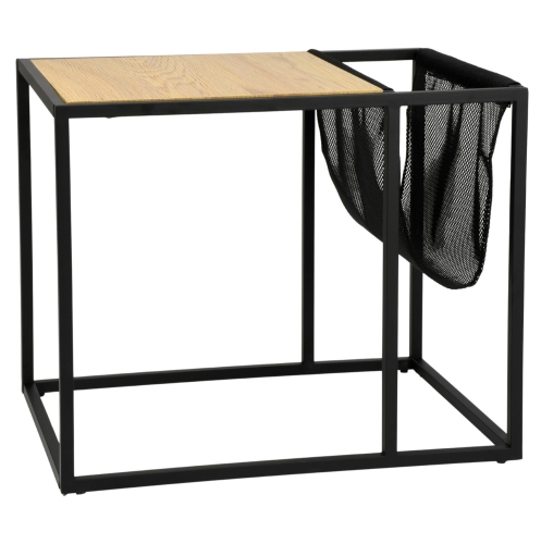 Przejdź do produktu Stolik kawowy funkcjonalny CLARA czarny CT-695