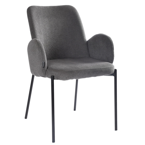 Przejdź do produktu Krzesło tapicerowane GUSTO tkanina ciemno szare CAT-18