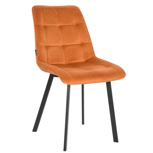 Przejdź do produktu Krzesło tapicerowane TULUZA velvet cynamonowe G-114