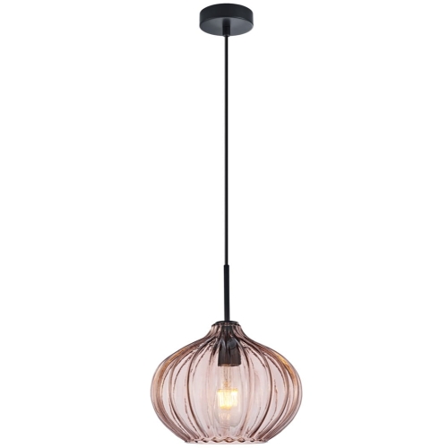 Przejdź do produktu Lampa sufitowa wisząca PANSOL brązowa