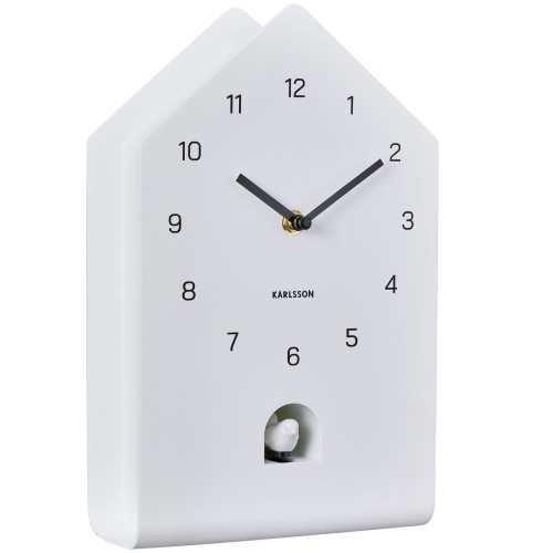 Przejdź do produktu Zegar ścienny z kukułką FINO CUCKOO biały