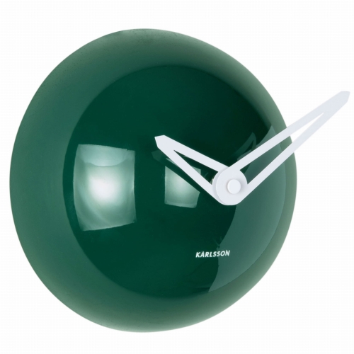 Przejdź do produktu Zegar ścienny z bezgłośnym mechanizmem COOL RETRO CAP zielony