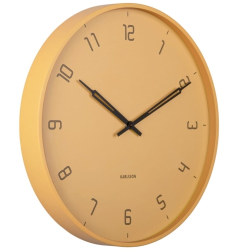 Przejdź do produktu Zegar ścienny bezgłośny STARK żółty