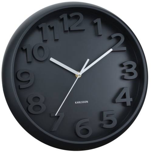 Przejdź do produktu Zegar ścienny bezgłośny ELEVATED czarny