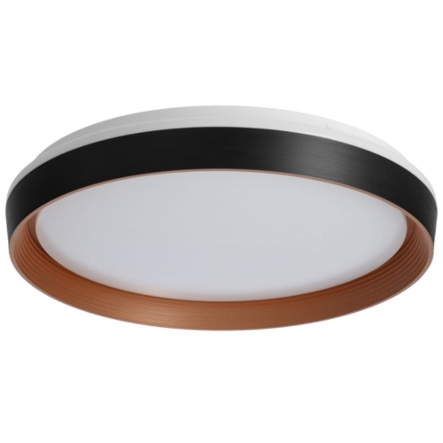 Przejdź do produktu Lampa sufitowa plafon LED XIERA czarny złoty