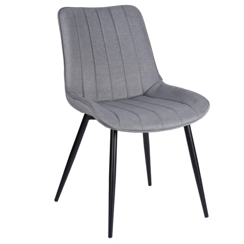 Przejdź do produktu Krzesło tapicerowane MENO szare Castel-93