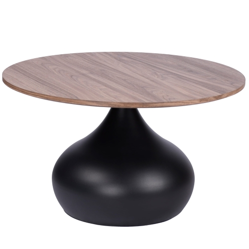 Przejdź do produktu Stolik kawowy okrągły ROSA orzech