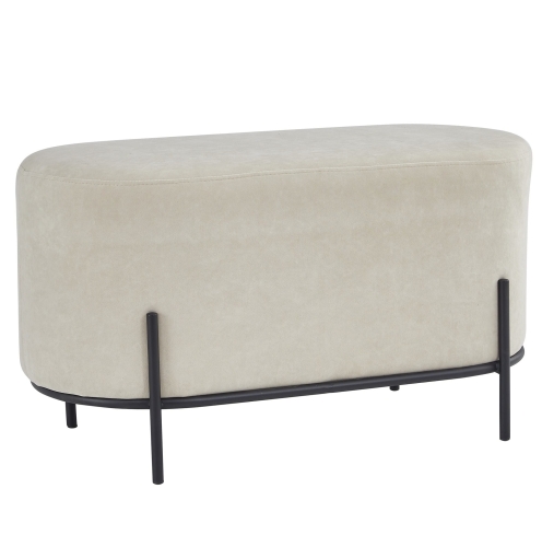 Przejdź do produktu Ławka tapicerowana SENA beżowa M-26