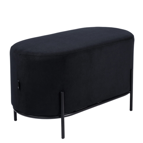 Przejdź do produktu Ławka tapicerowana SENA czarna M-19