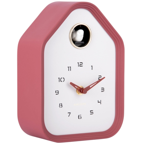 Przejdź do produktu Zegar ścienny z kukułką REINA CUCKOO różowy