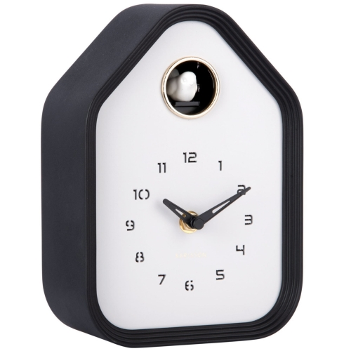 Przejdź do produktu Zegar ścienny z kukułką REINA CUCKOO czarny