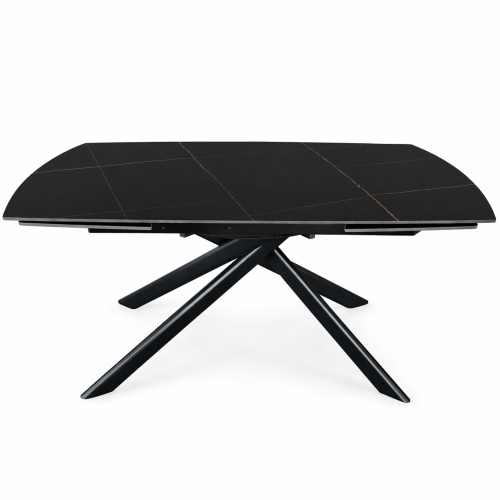 Przejdź do produktu Stół rozkładany prostokątny NERON ceramiczny czarny