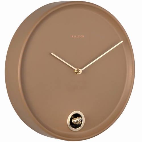 Przejdź do produktu Zegar ścienny z kukułką ESENCIA CUCKOO brązowy