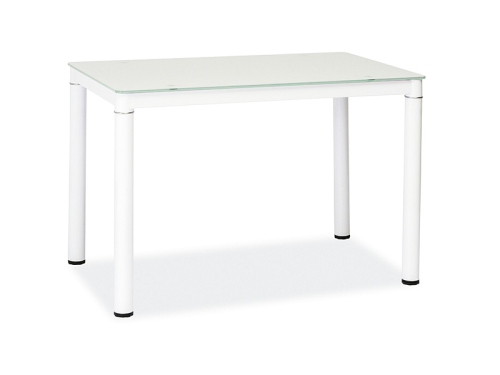Przejdź do produktu Stół szklany GALANT biały 110 cm