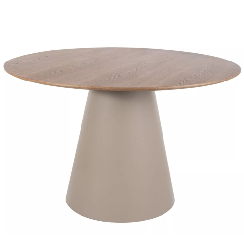 Przejdź do produktu Stół okrągły ANGEL 120 cm kaszmir dąb