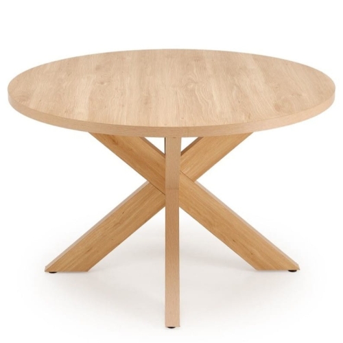 Przejdź do produktu Stół okrągły MORUS 120 cm brąz naturalny