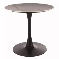 Stół okrągły ESPERO 80 cm biały mat