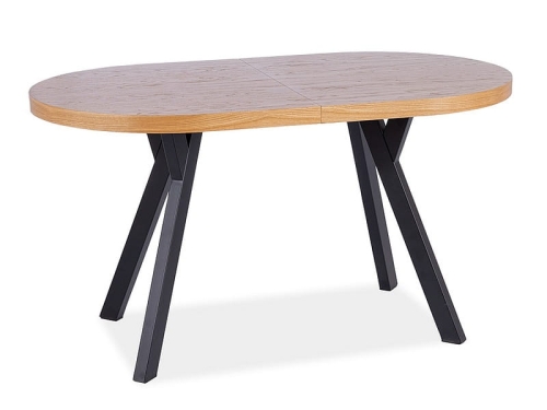 Przejdź do produktu Stół rozkładany DOMINO II 140-272 cm dąb czarny