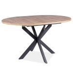 Stół rozkładany GASTON 100-135 cm dąb artisan