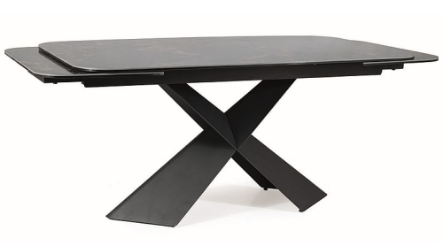 Przejdź do produktu Stół rozkładany AVANGARD II CERAMIC 160-240 cm czarny