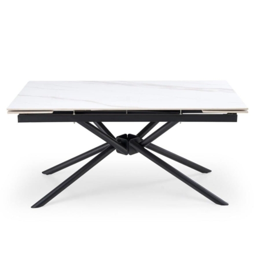 Przejdź do produktu Stół rozkładany VITORINO 160-220 cm biały marmur