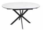 Stół rozkładany GASTON CERAMIC 100-135 cm biały