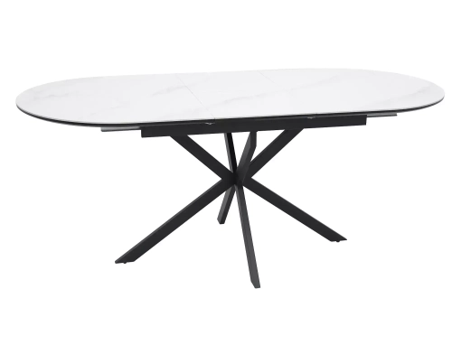Przejdź do produktu Stół rozkładany GASTON CERAMIC 140-180 cm biały