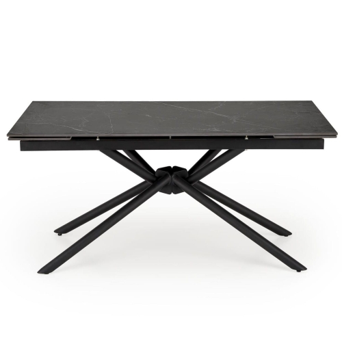 Przejdź do produktu Stół rozkładany VITORINO 160-220 cm czarny marmur