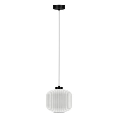 Przejdź do produktu Lampa wisząca K-55640 SPARTA S białe ryflowane klosze