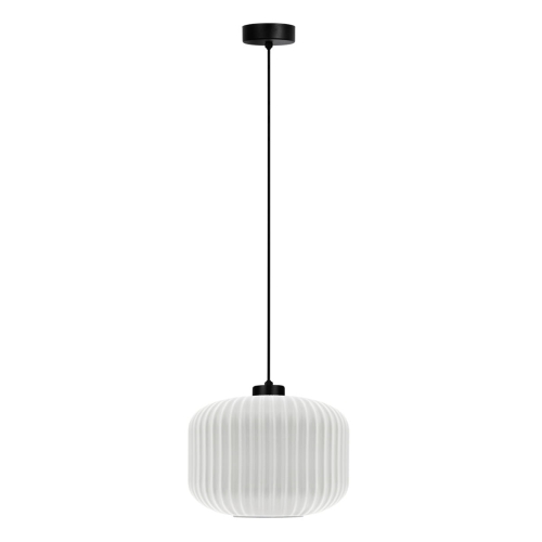 Przejdź do produktu Lampa wisząca K-5641 SPARTA M biały ryflowany klosz