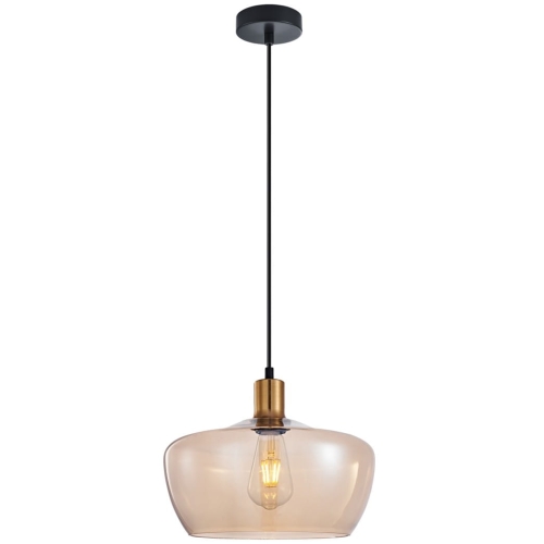 Przejdź do produktu Lampa sufitowa wiszaca PAROLA bursztynowa