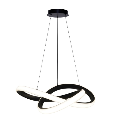 Przejdź do produktu Lampa sufitowa, wisząca SPLOT LED CCT czarna
