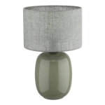 Lampa stołowa z abażurem MELODY szklana zielona