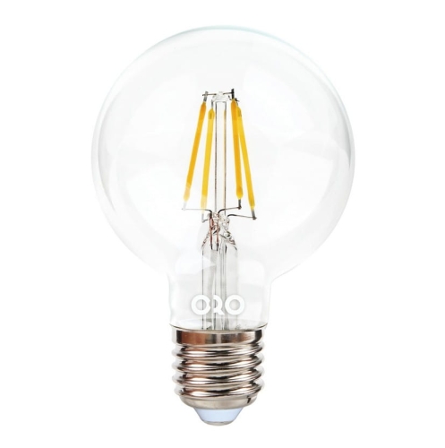 Przejdź do produktu Żarówka E27 G80 8W 1050lm 4000K ORO CLARO